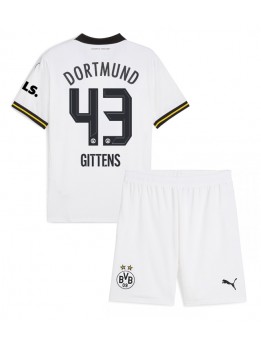 Borussia Dortmund Jamie Bynoe-Gittens #43 Dječji Rezervni Dres kompleti 2024-25 Kratak Rukavima (+ kratke hlače)